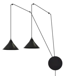 Clearance Emibig Lighting Abramo 40cm taklampa Svart