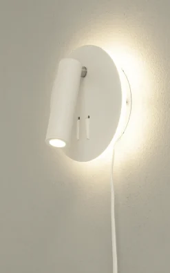 Discount Aneta Lighting Ace läslampa Vit