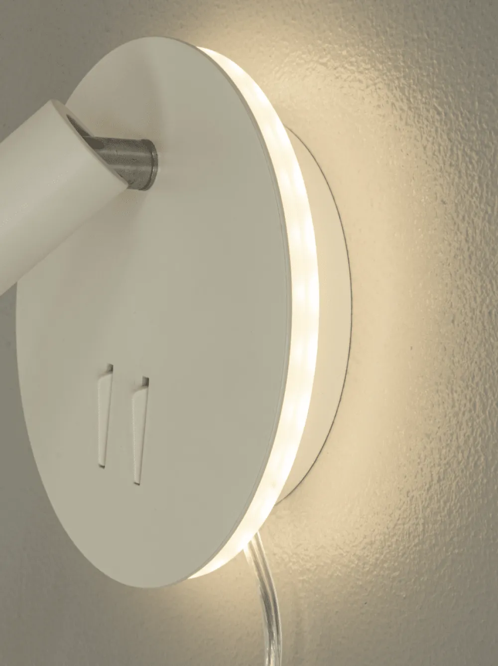 Discount Aneta Lighting Ace läslampa Vit