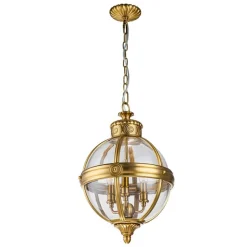 New Elstead Lighting Adams Ø37 taklampa Mässing