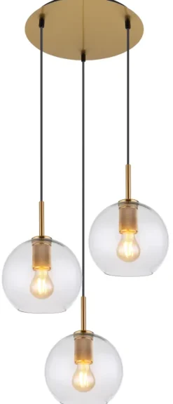Clearance Globo Lighting Adara Ø47 taklampa Guld