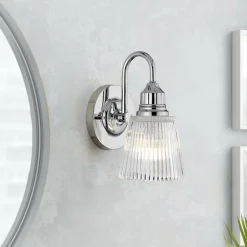 Elstead Lighting Addison Ø13 badrumslampa Polerad krom