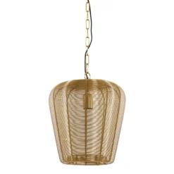 Light & Living Adeta Ø30 taklampa Guld
