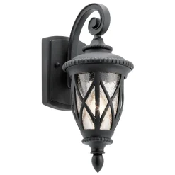 Clearance Elstead Lighting Admirals Cove utelampa Svart