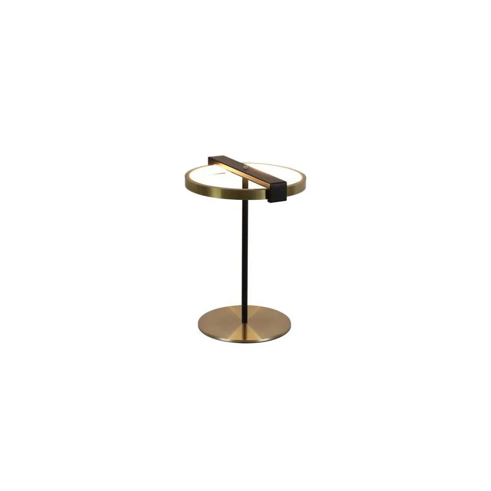 Searchlight Aerial 35cm bordslampa Mässing/svart