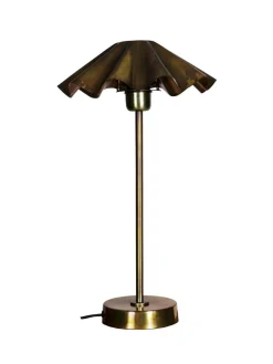 PR Home Aira 46cm bordslampa Mässing