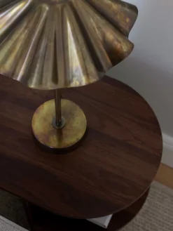 PR Home Aira 46cm bordslampa Mässing