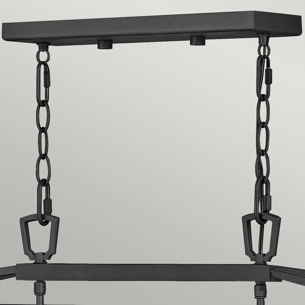 Outlet Elstead Lighting Alford Place 102cm Svart