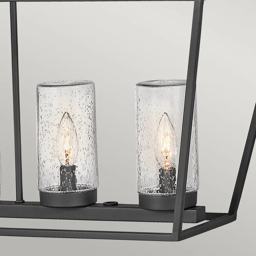 Outlet Elstead Lighting Alford Place 102cm Svart