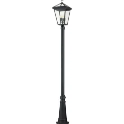 Hot Elstead Lighting Alford Place 250cm stolpe Svart