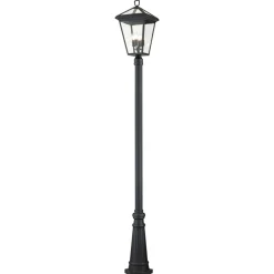 Hot Elstead Lighting Alford Place 250cm stolpe Svart