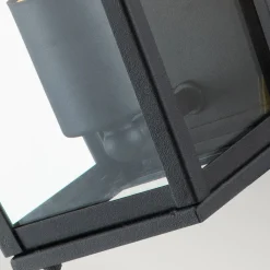 Clearance Elstead Lighting Alford Place 30cm utelampa Svart