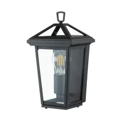Clearance Elstead Lighting Alford Place 30cm utelampa Svart