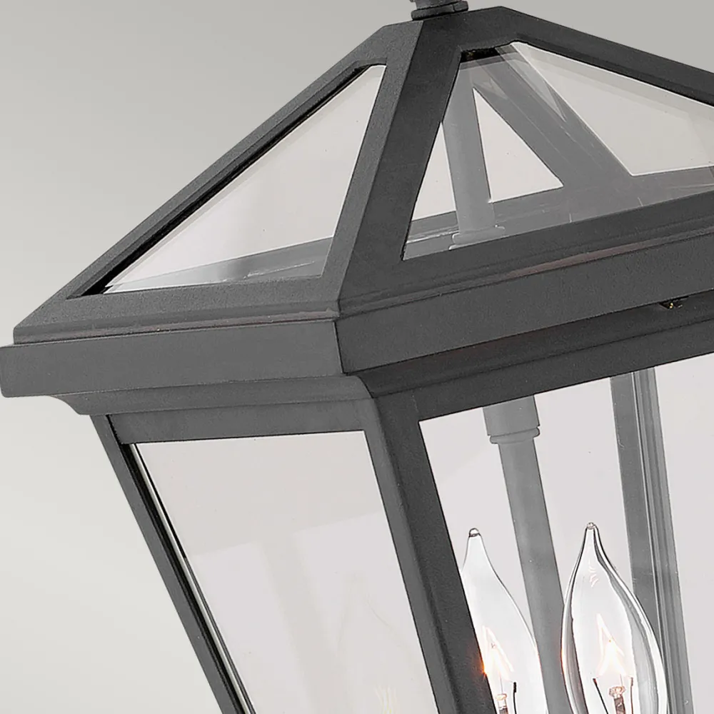 New Elstead Lighting Alford Place 37cm utelampa Svart