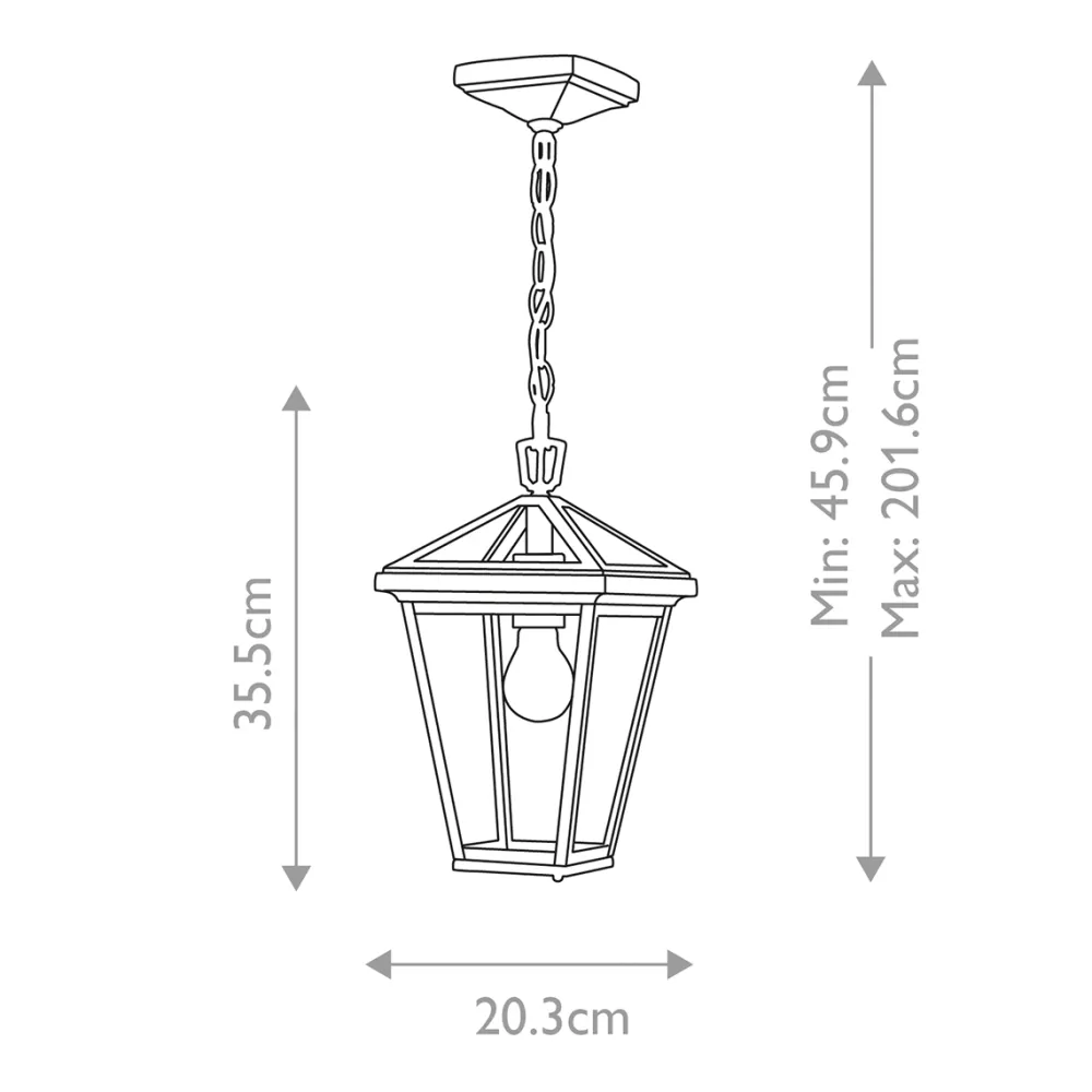 Sale Elstead Lighting Alford Place S Svart