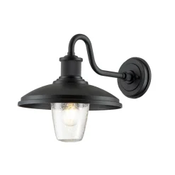 Outlet Elstead Lighting Allenbury utelampa Svart