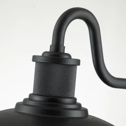 Outlet Elstead Lighting Allenbury utelampa Svart