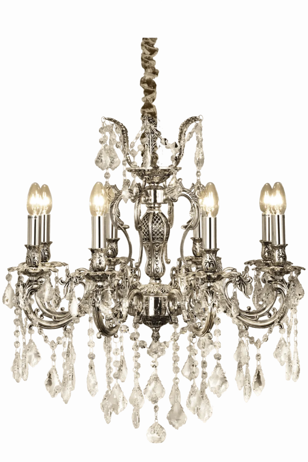Hot Aneta Lighting Allington Ø70 kristall Antiksilver