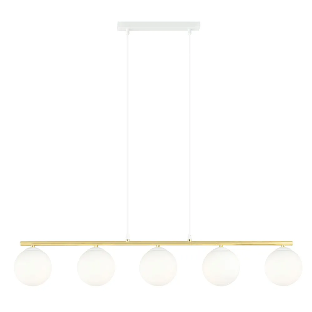 Discount Emibig Lighting Allora 105cm taklampa Vit