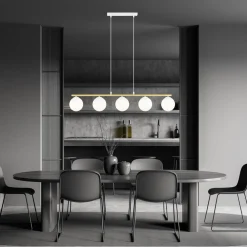Discount Emibig Lighting Allora 105cm taklampa Vit