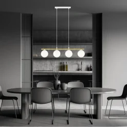 Sale Emibig Lighting Allora 85cm taklampa Vit
