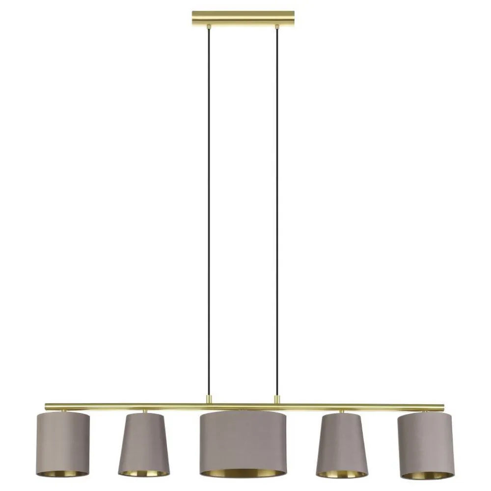 Best Eglo Almeida 120cm taklampa Borstad mässing