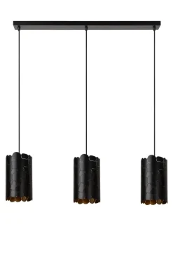 Lucide Almelo 92cm taklampa Svart