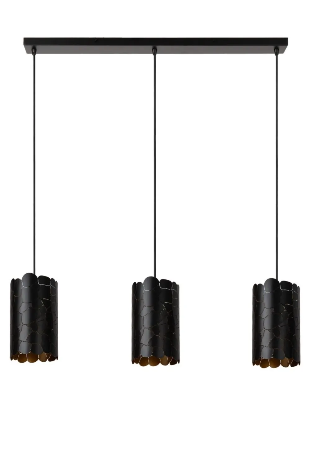 Lucide Almelo 92cm taklampa Svart