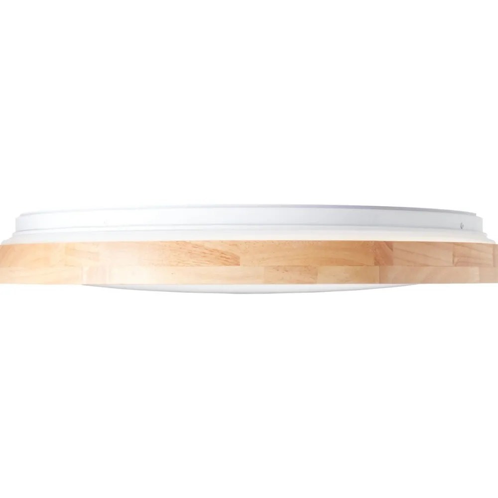 Discount Brilliant Alson Ø50 plafond Ljust trä