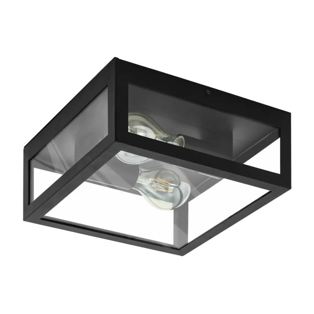 Online Eglo Amezola 30cm badrumslampa Svart
