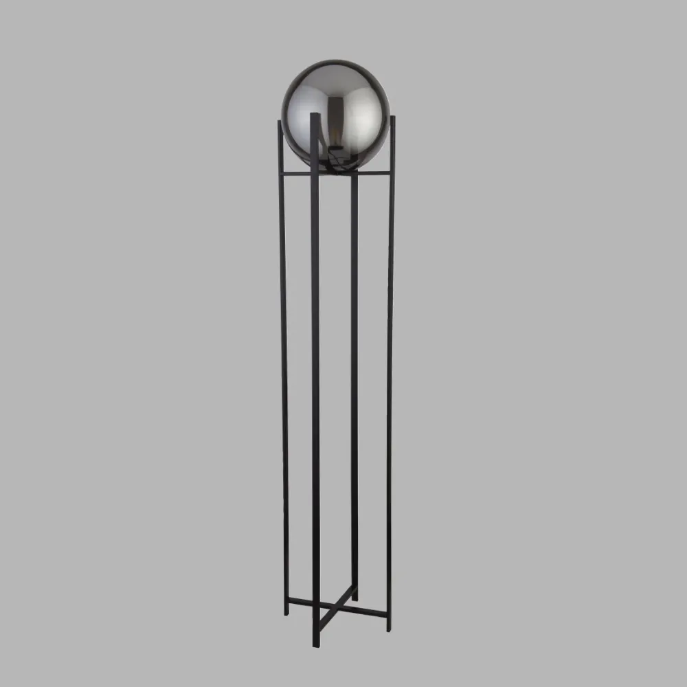 Outlet Searchlight Amsterdam golvlampa Svart