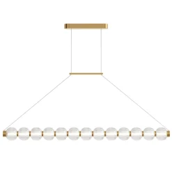 Maytoni Amulet 110cm taklampa Guld