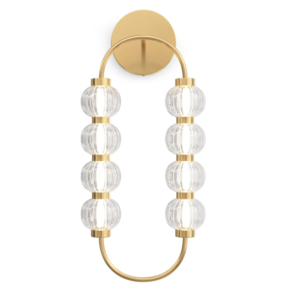 Maytoni Amulet 60cm vägglampa Guld