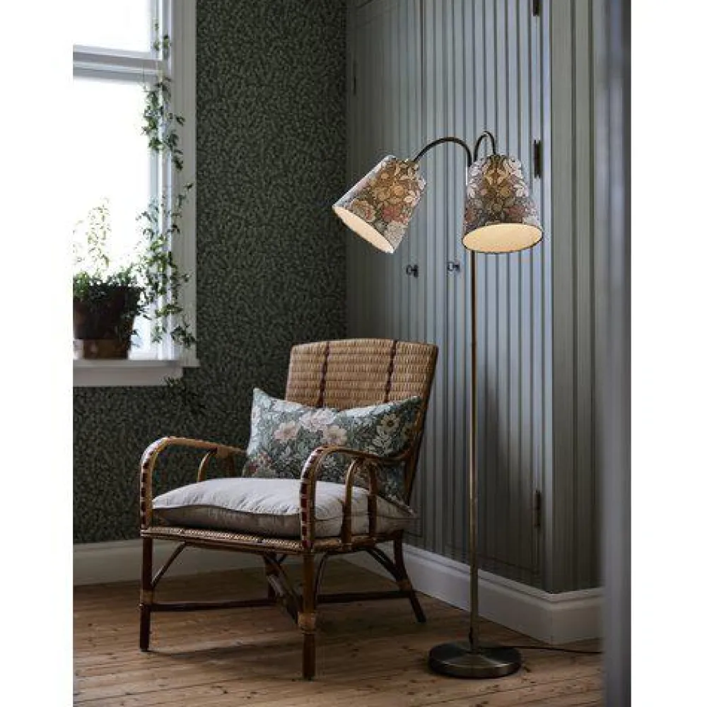 Discount PR Home Amy golvlampa Mässing