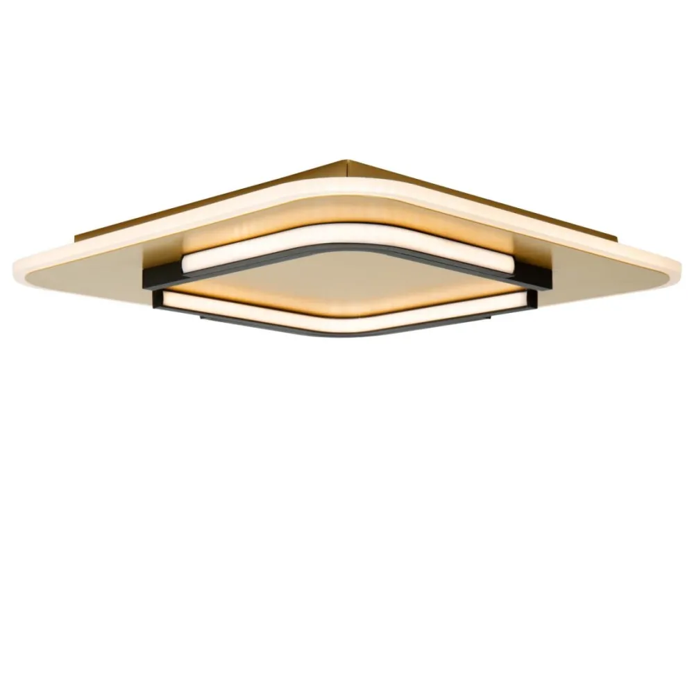 Hot Lucide Andreas 40cm plafond Mattguld/mässing