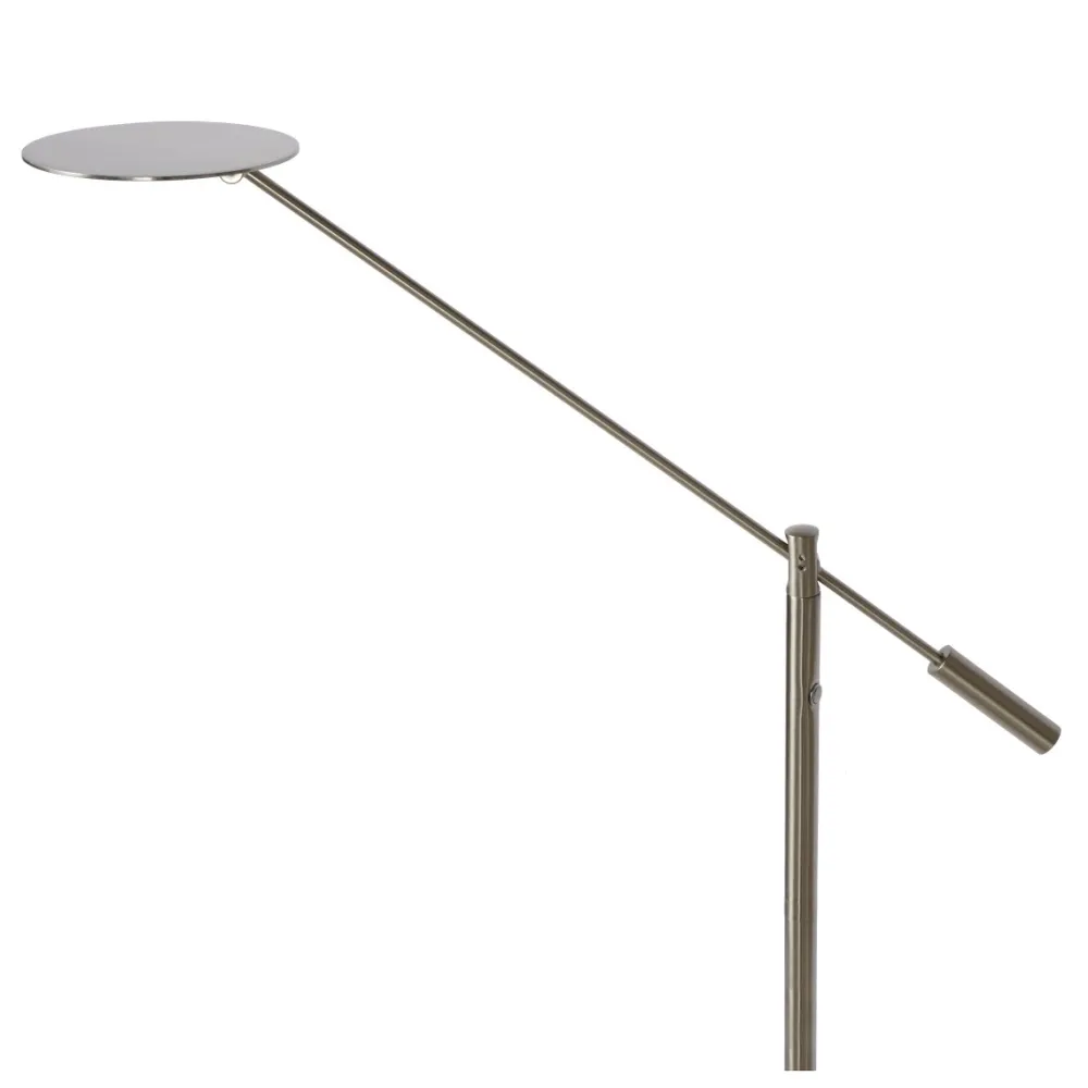 Online Lucide Anselmo golvlampa Krom