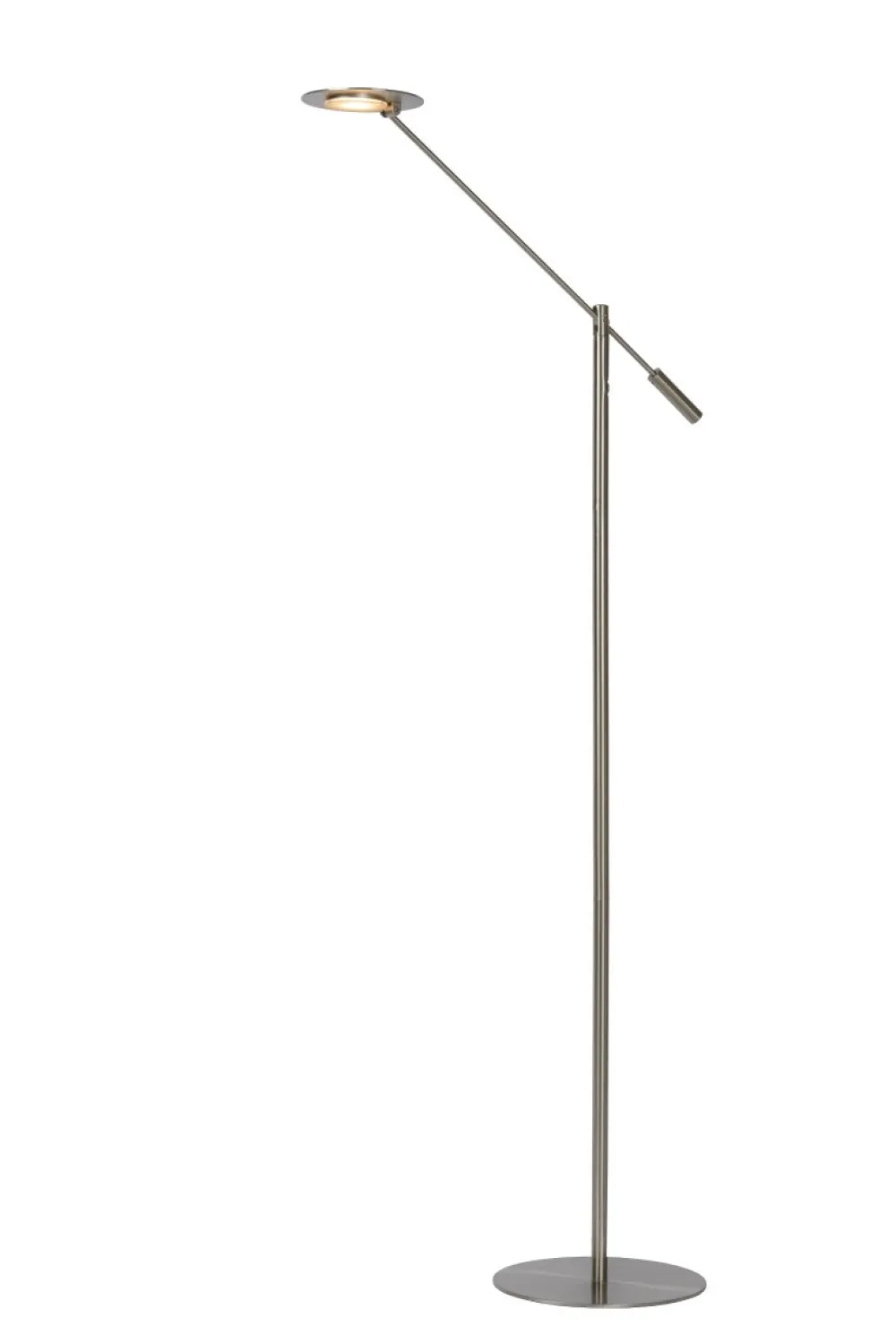 Online Lucide Anselmo golvlampa Krom