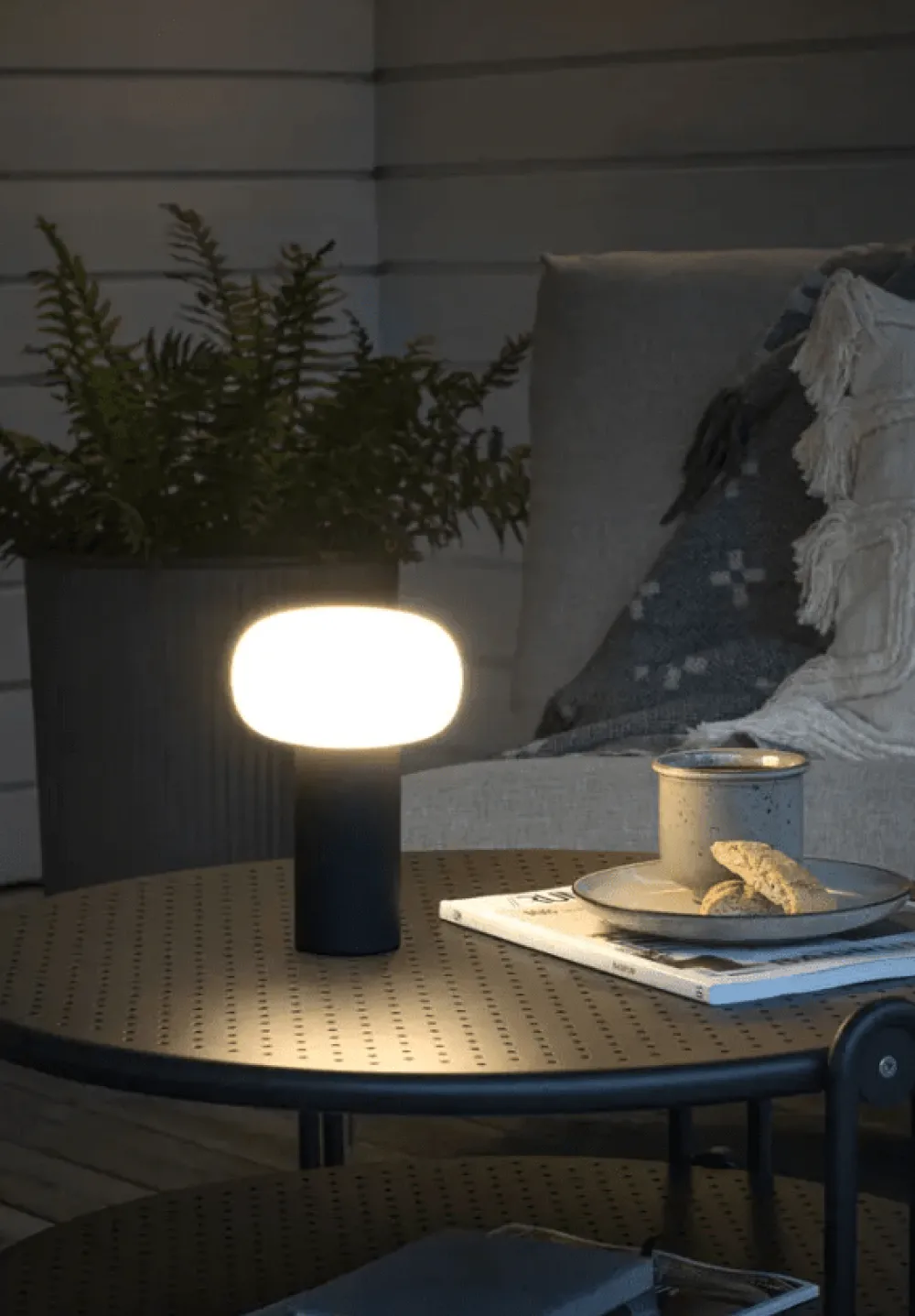 Outlet Konstsmide Antibes 20cm portabel