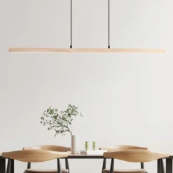 Clearance Brilliant Arion 103cm taklampa Trä