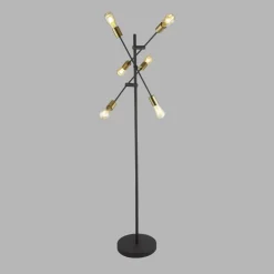 Discount Searchlight Armstrong golvlampa Mattsvart