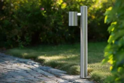 Lucide Arne 50cm pollare Satin krom