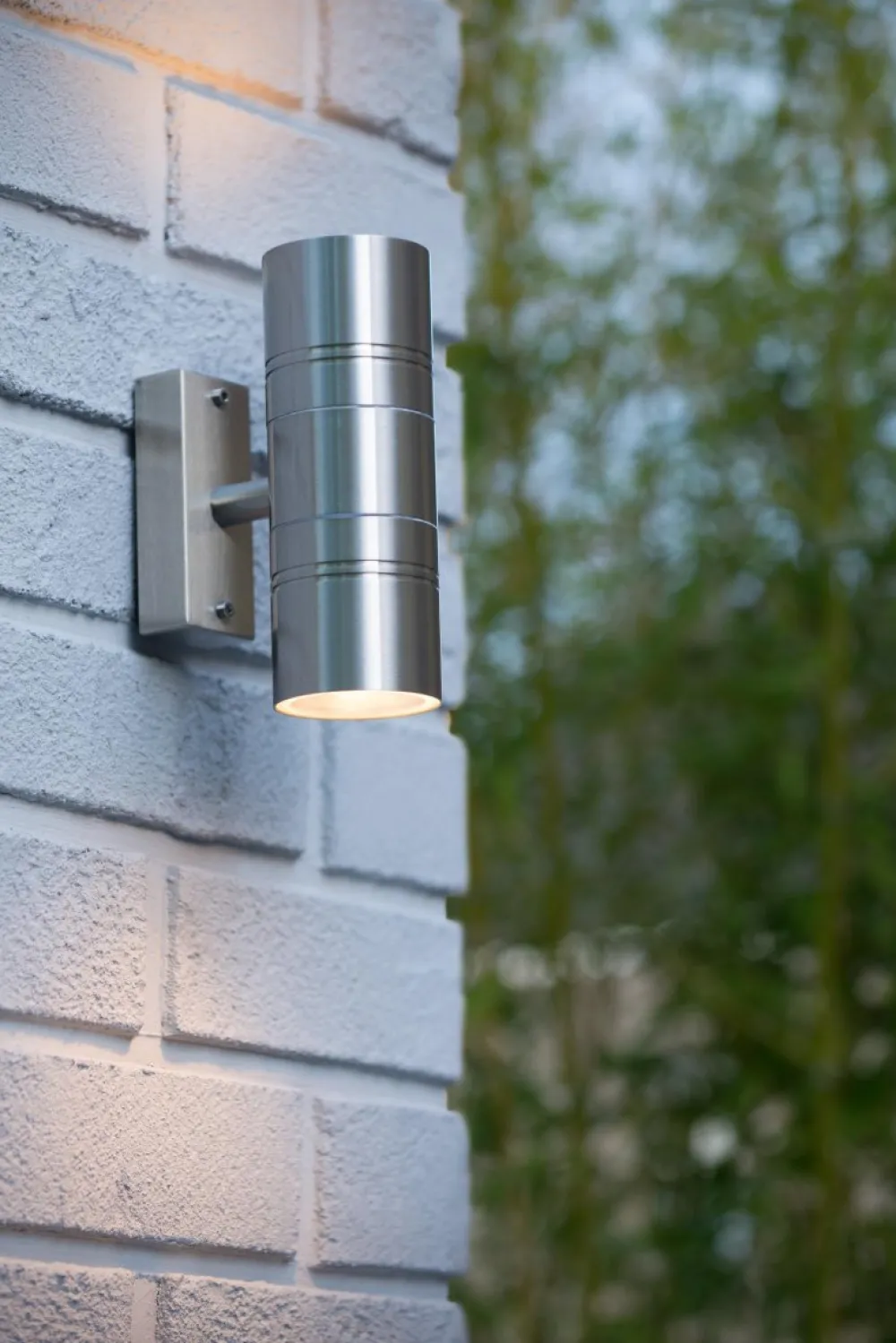 New Lucide Arne-Led utelampa Satin krom