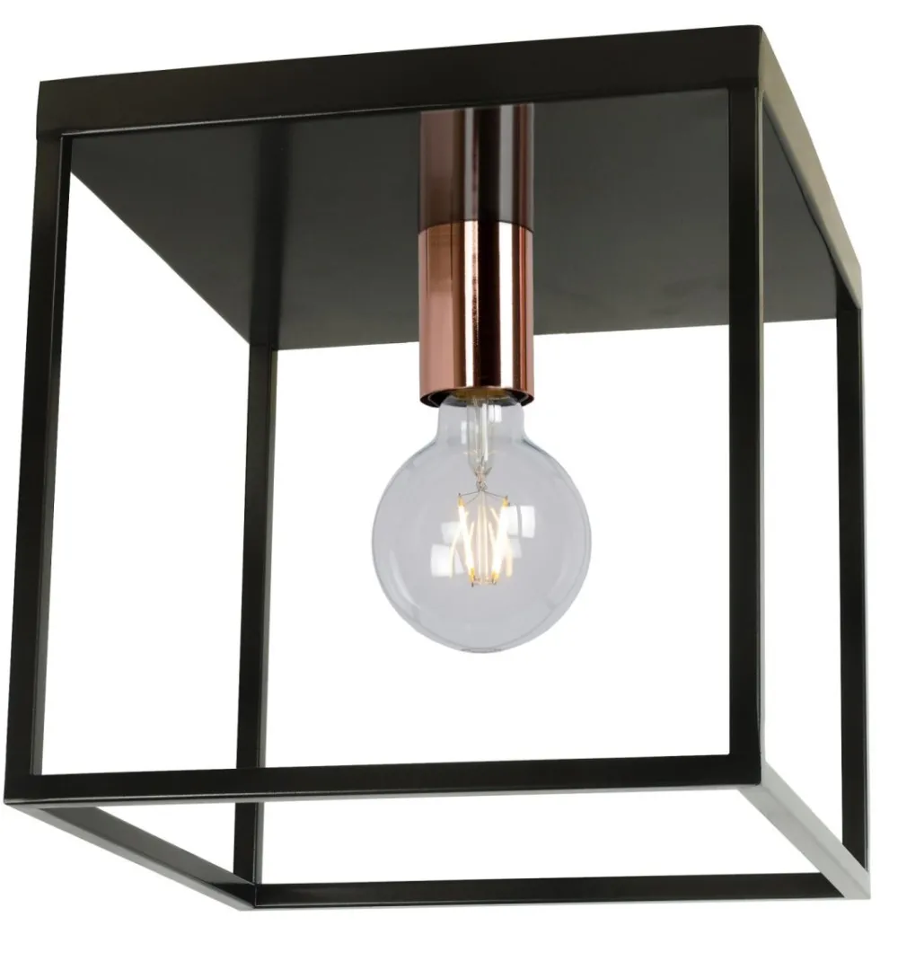 Discount Lucide Arthur 25cm plafond Svart