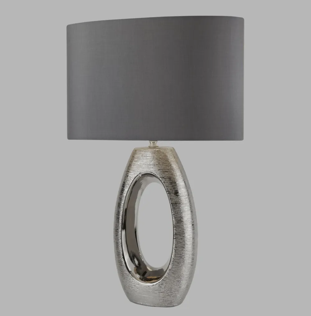 Hot Searchlight Artisan 60cm bordslampa Krom