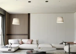 Emibig Lighting Ascot Ø38 taklampa Beige