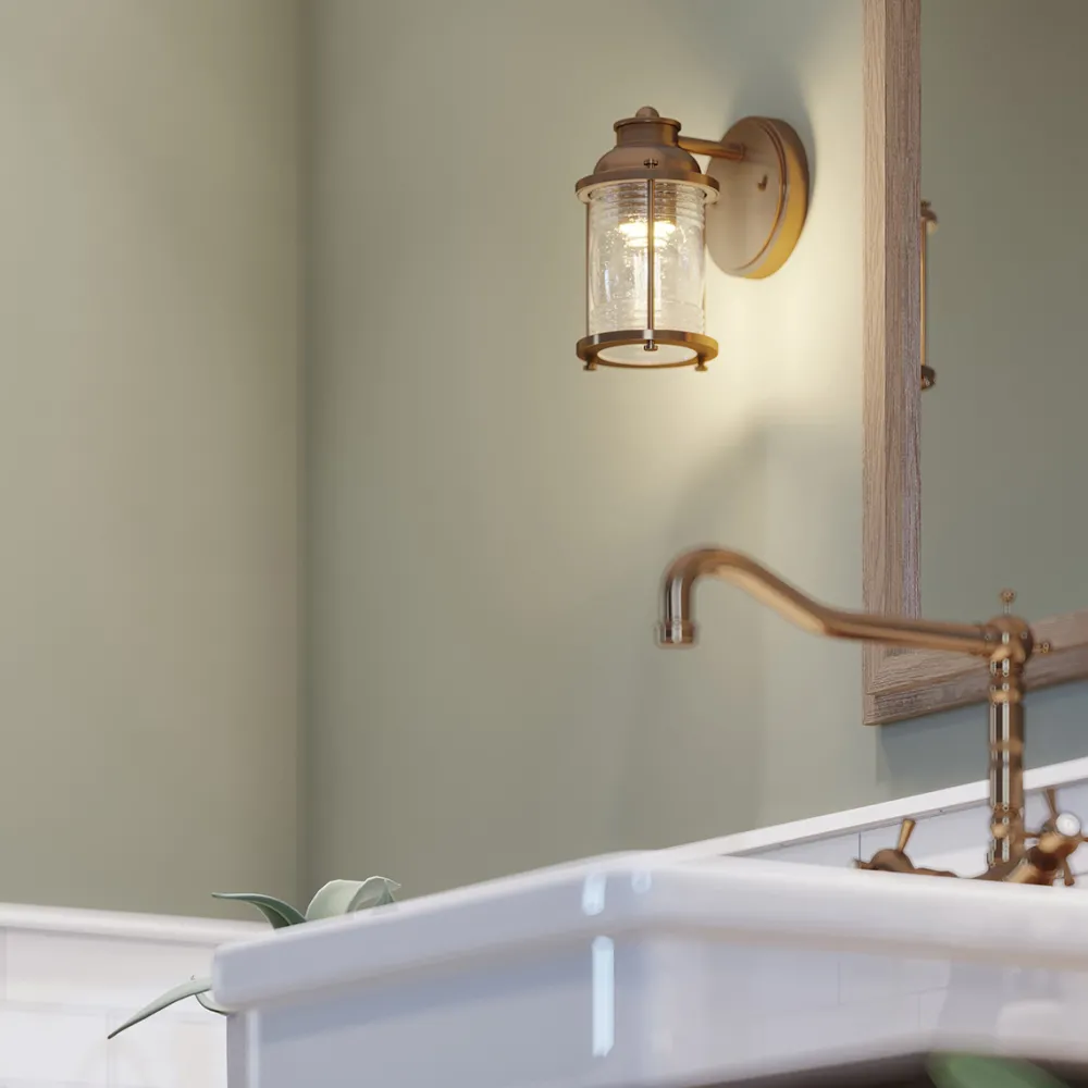 Outlet Elstead Lighting Ashland Bay 20cm badrumslampa