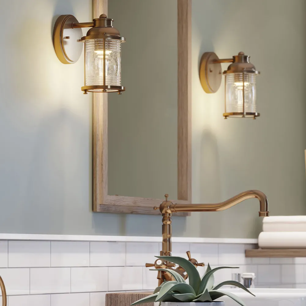 Outlet Elstead Lighting Ashland Bay 20cm badrumslampa