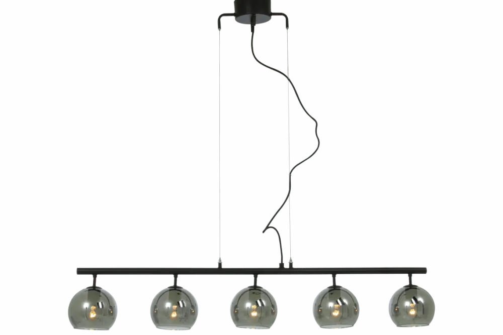 Hot Aneta Lighting Atom 114cm taklampa Rökgrå