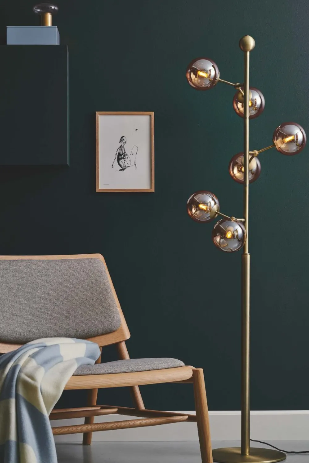 New Halo Design Atom golvlampa