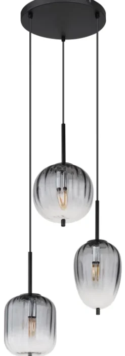 Globo Lighting Attila Ø46 taklampa Rökfärgad